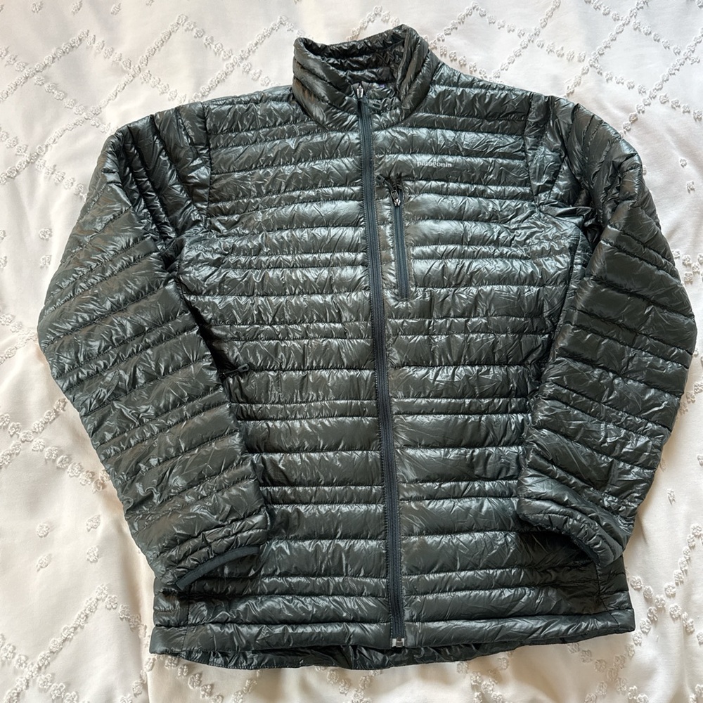 Men's Dark Green Puffer Jacket